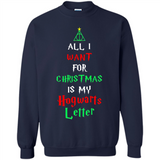 All I want for Christmas is my letter sweater PINGPONG