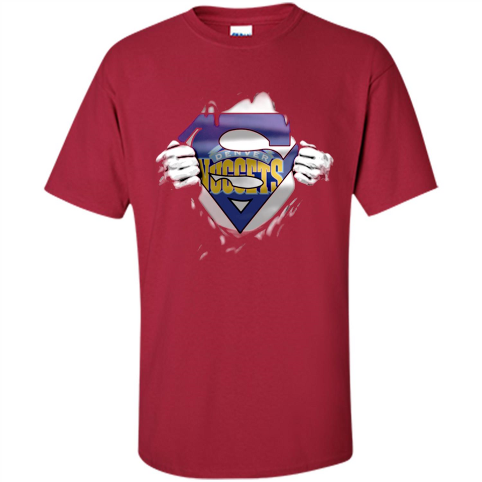 Denver Nuggets And Superman Fans - Shirt