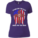 Francisco Giants - stand for the flag kneel for the cross