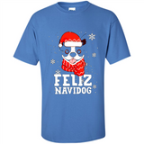 Feliz Navidog Boston Terrier Dog Ugly Xmas Sweater PING PONG
