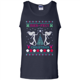 Mermaid Mer-Fect Ugly Christmas Sweater - Tank Top