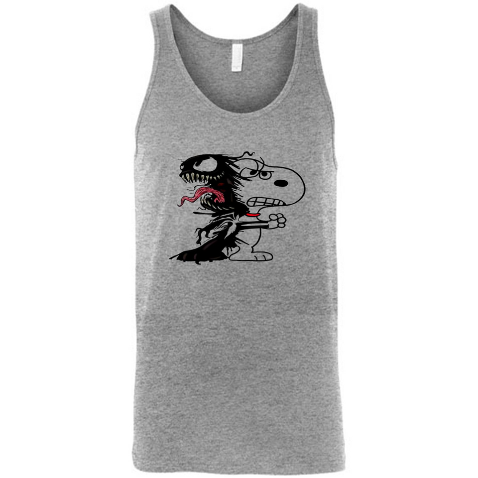 Venom Snoopy MERCHCUTE - Canvas Unisex Tank