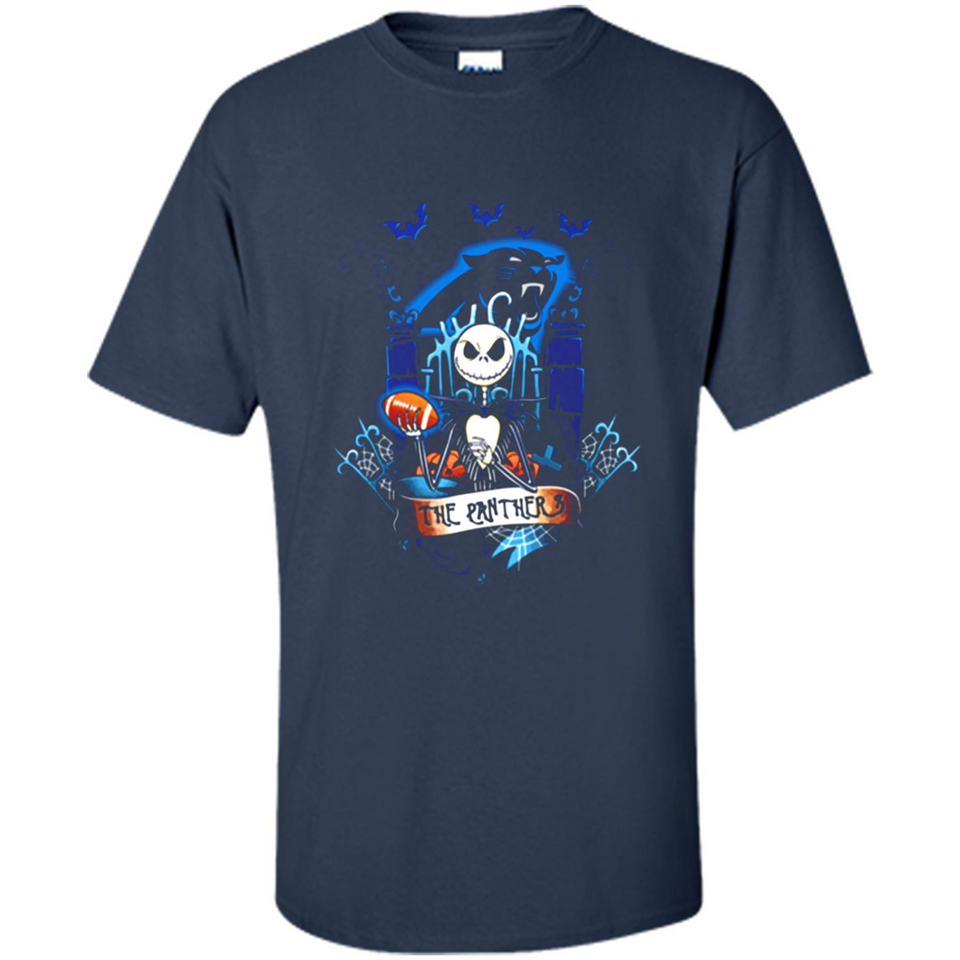 Carolina Panthers Halloween The Nightmare Before Christmas - Shirt