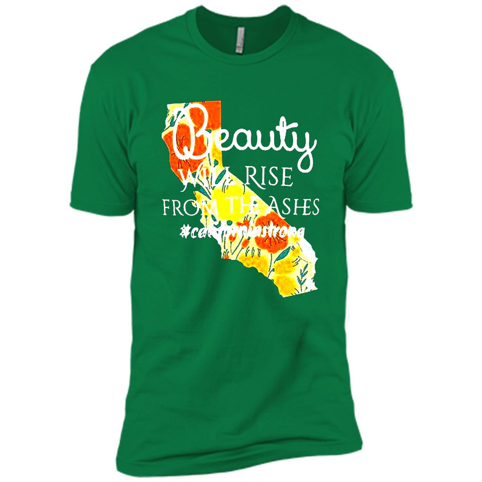 Paradise California Strong Camp Fire Youth T-Shirt PINGPONG - Premium Short Sleeve T-Shirt