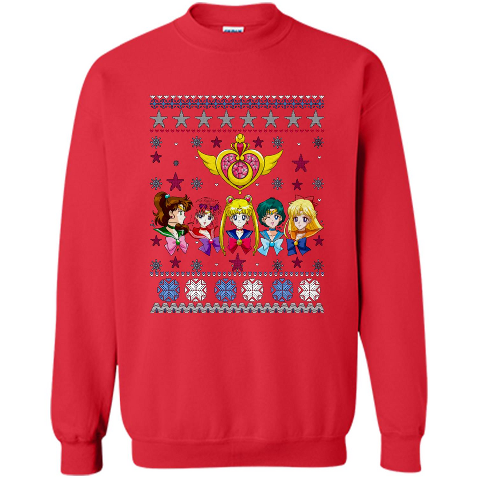 Sailor Moon Ugly Christmas Sweater Perfect Christmas PINGPONG