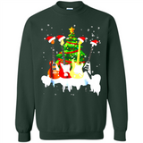 Santa Hat Electric Guitar Classical Guitar Christmas shirt Ladies' Boyfriend