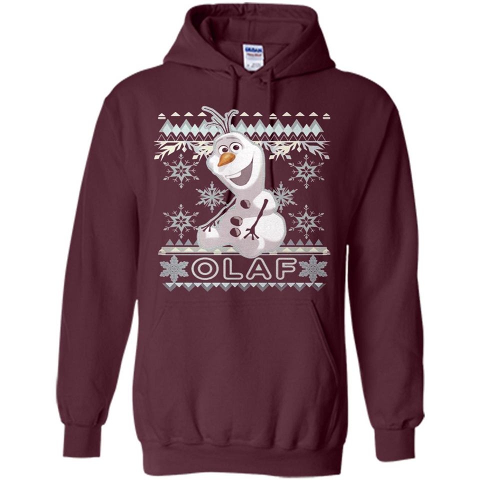 Olaf frozen ugly christmas sweater - Hoodie