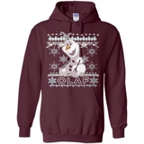Olaf frozen ugly christmas sweater - Hoodie