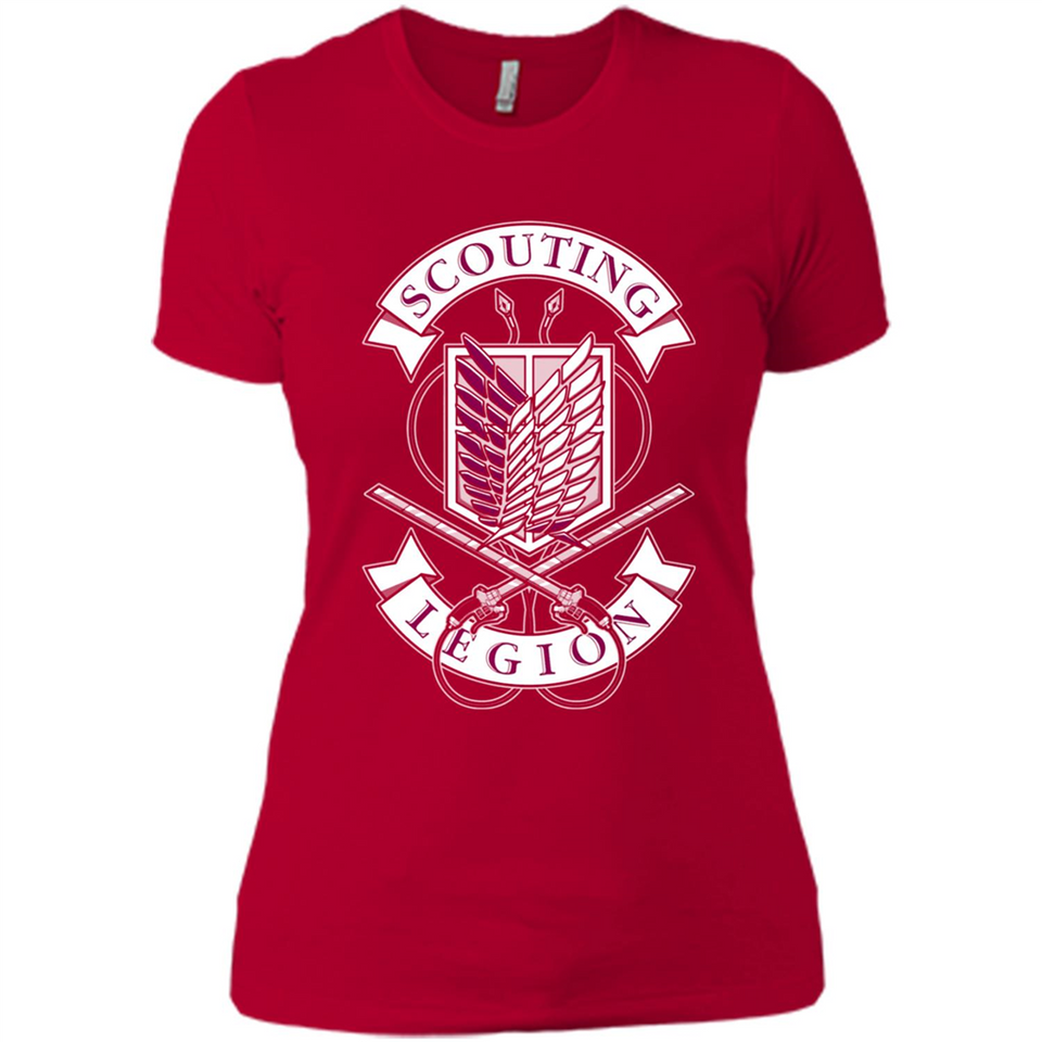 AoT Scouting Legion - Ladies' Boyfriend T-Shirt