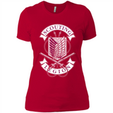 AoT Scouting Legion - Ladies' Boyfriend T-Shirt