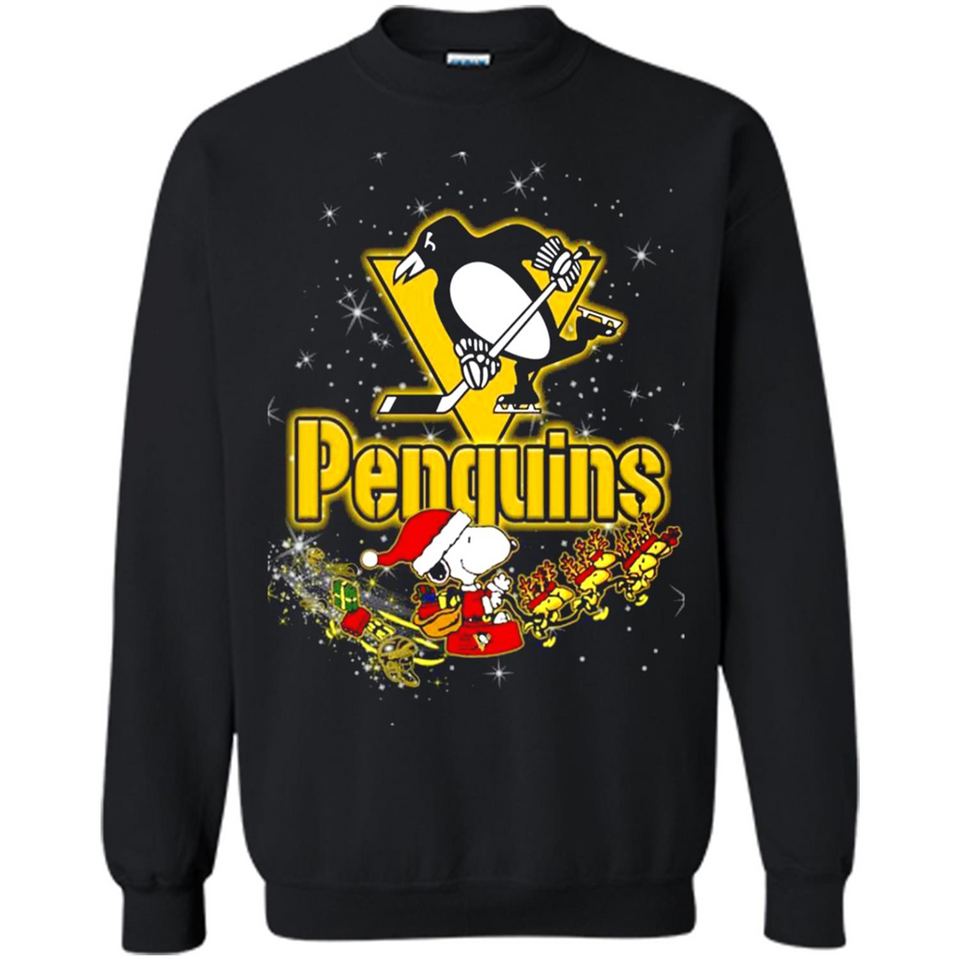 Snoopy Christmas Pittsburgh Penguins - Sweatshirt