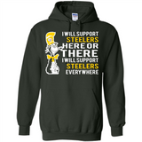 Shirt For Dr Seuss Cat And Pittsburgh Steelers Fans - Hoodie