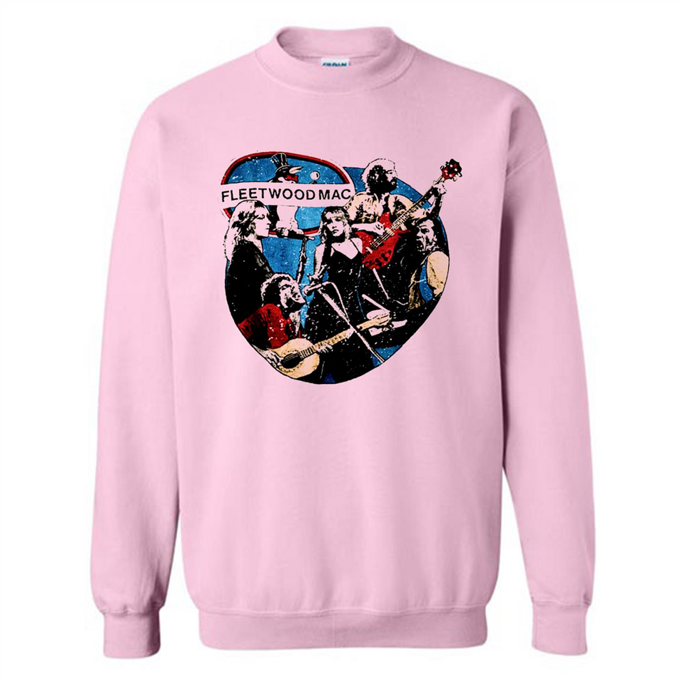 Dancing Funny Guitar Vintage Metal Rock Band Shirt PINGPONG - Sweatshirt