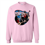 Dancing Funny Guitar Vintage Metal Rock Band Shirt PINGPONG - Sweatshirt