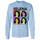 Selena Quintanilla Pop Art - Long Sleeve T-Shirt
