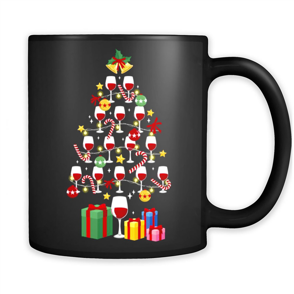 Wine Christmas Tree Red Wine Day August 28