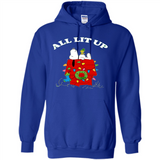 Peanuts By Schulz Snoopy Young Men_s Christmas - Hoodie