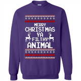 Merry Christmas ya filthy animal ulgy sweater PINGPONG