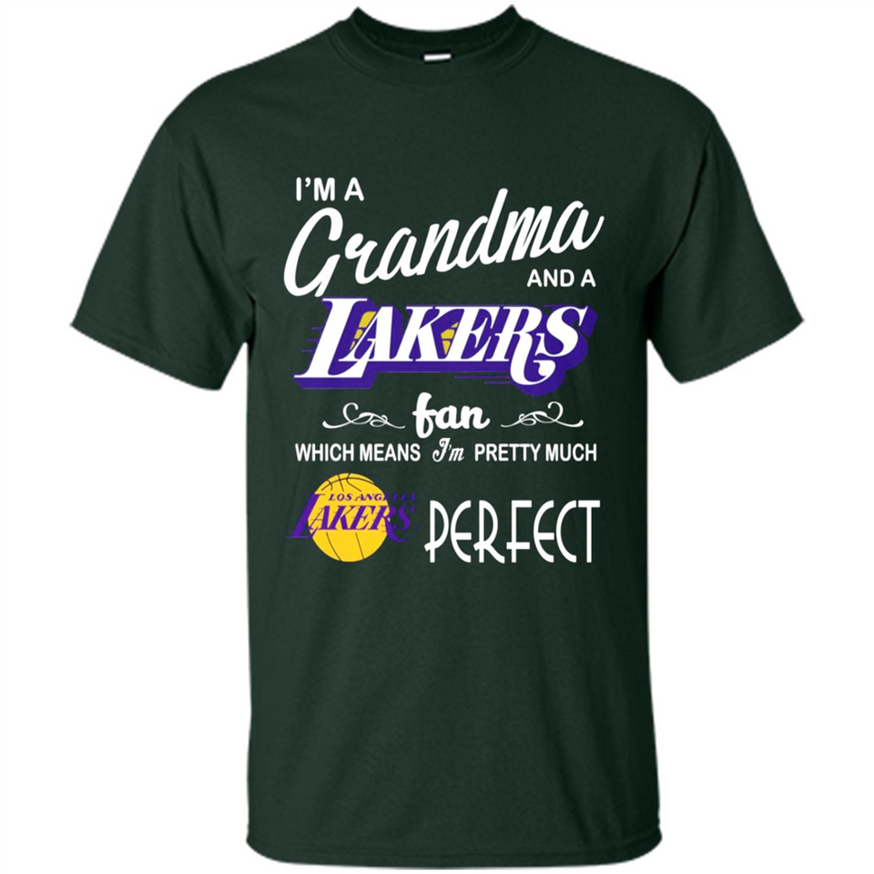 I'M A Grandma And A Los Angeles Lakers Fans