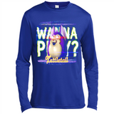 Wanna Play Tattletail - Canvas Long Sleeve T-Shirt
