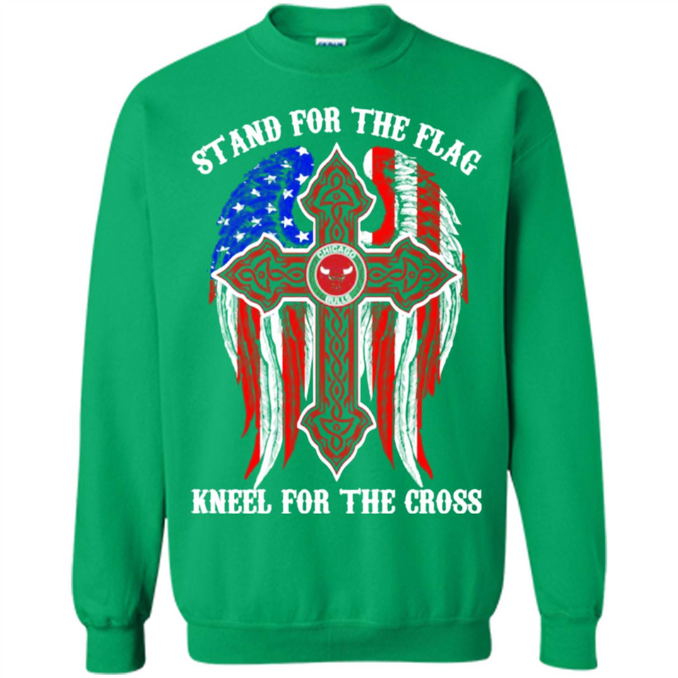 Chicago Bulls - stand for the flag kneel for the cross