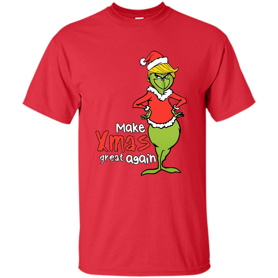 Trump Grinch Shirt, Make Xmas Great Again Christmas