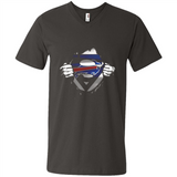 Buffalo Bills And Superman Fans - Men's V-Neck