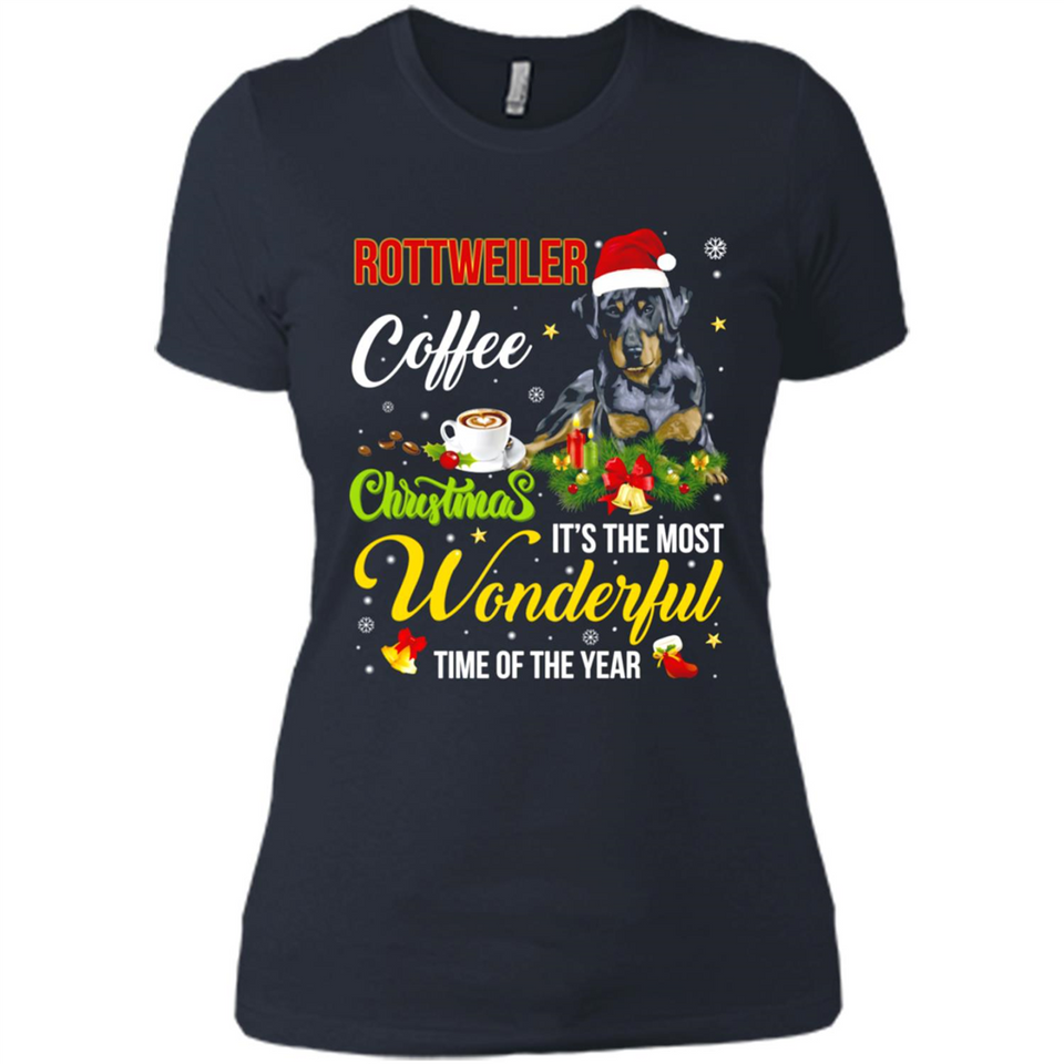 Rottweiler Coffee Wonderful Christmas