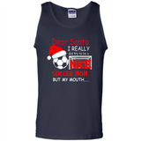Dear Santa I Really Did Try To Be A Nice Soccer Mom Sweatshirt - Tank Top