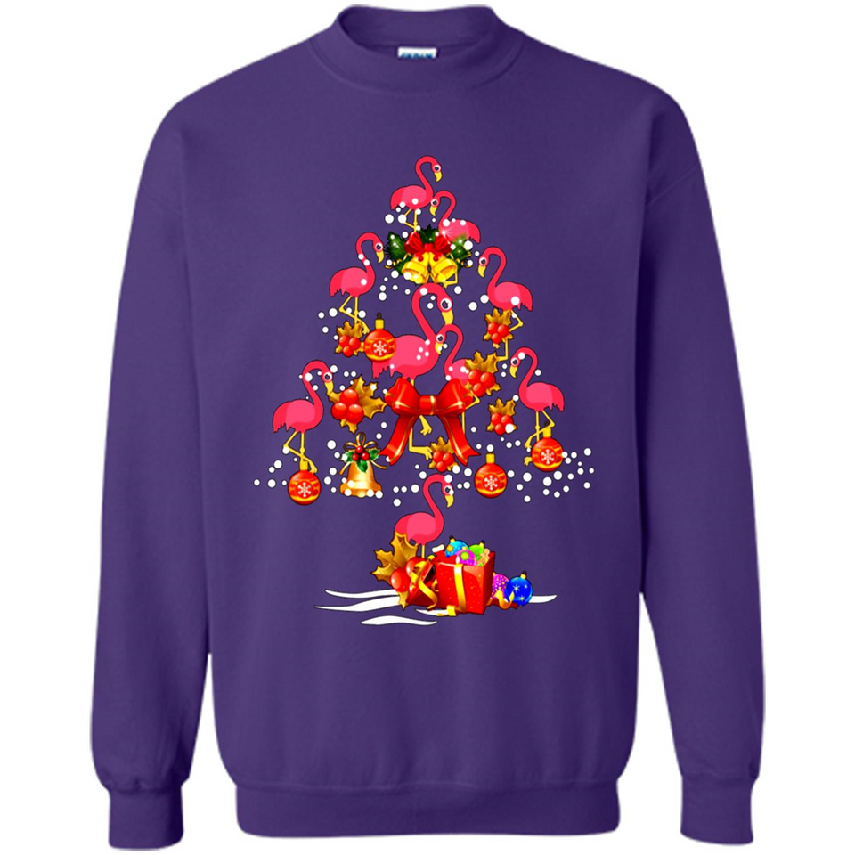 Flamingo Christmas Tree Merry Christmas Flamingo PING PONG