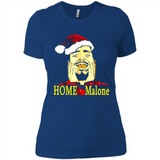 Home Malone Shirt Post Malone Christmas Sweatshirt - Ladies' Boyfriend T-Shirt