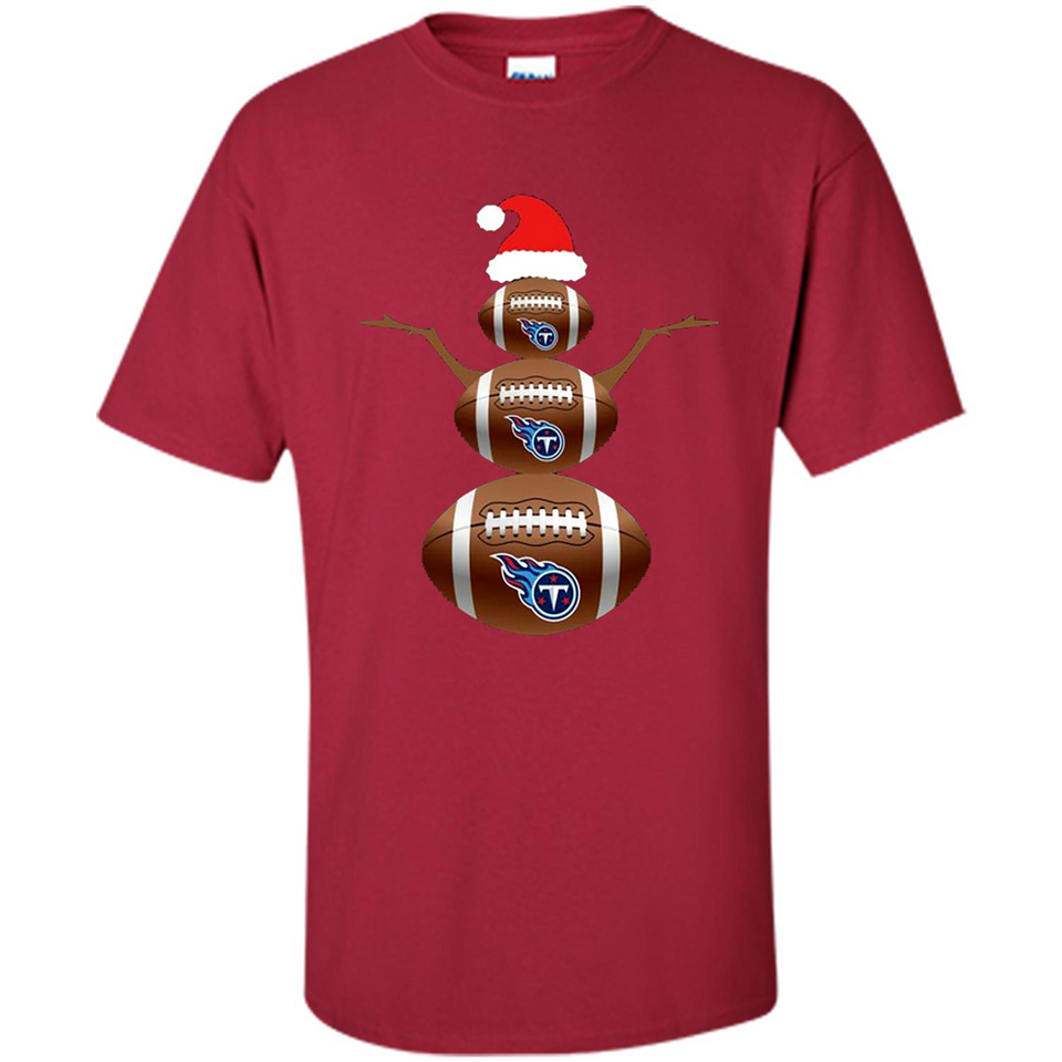 Tennessee Titans NFL Dabbing Snowman Xmas