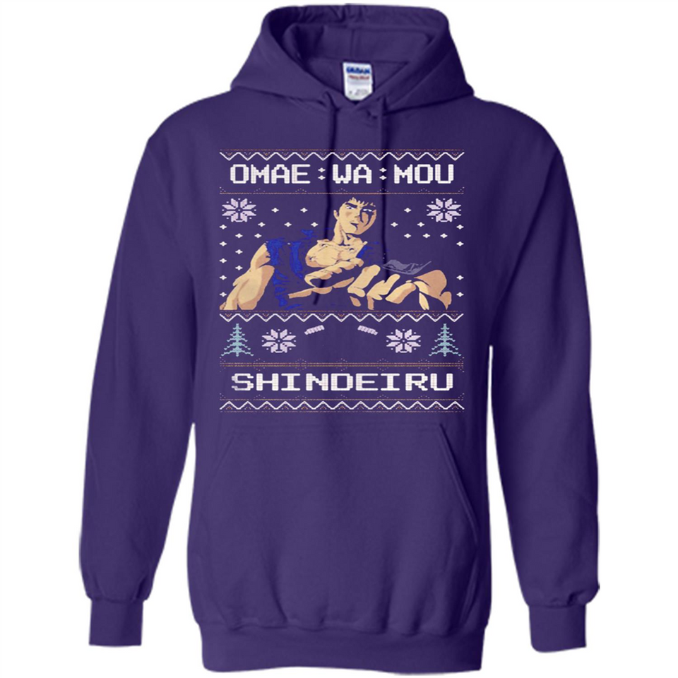 Omae Wa Mou Shindeiru Ugly Christmas Sweater - Hoodie