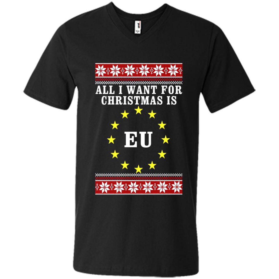 All I want for Christmas is EU ugly - Men's V-Neck