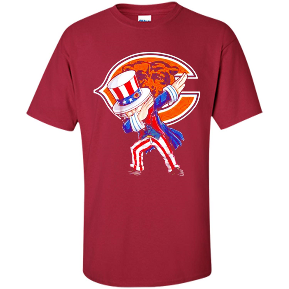 NFL CHICAGO BEARS UNCLE SAM DABBING INDEPENDENCE DAY