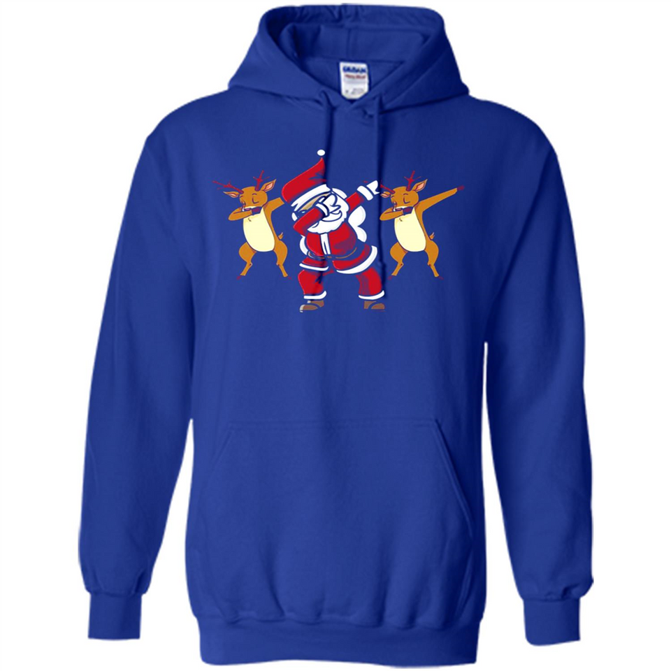 Dabbing Santa - Funny Santa Claus Christmas Dab - Hoodie