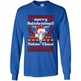 Merry Antichristmas Satan Claus Christmas sweater Sweater PINGPONG