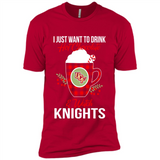 I Just Want To Drink Hot Chocolate & Watch UCF Knights Ugly Christmas Sweater PINGPONG
