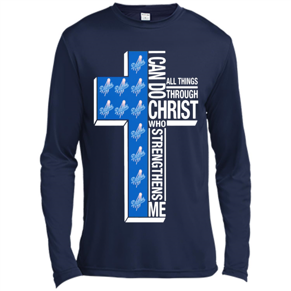MLB Los Angeles Dodgers I Can Do All Things Through Christ Who Strengthens Me