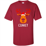 Comet Santa Claus Funny Xmas Holiday T-Shirt - Shirt