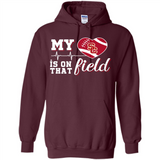 USC Trojans Football My Heart is on that Field - Hoodie