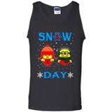 Snow Day Shirt For Los Angeles Angels Vs Minion Fans pingpong