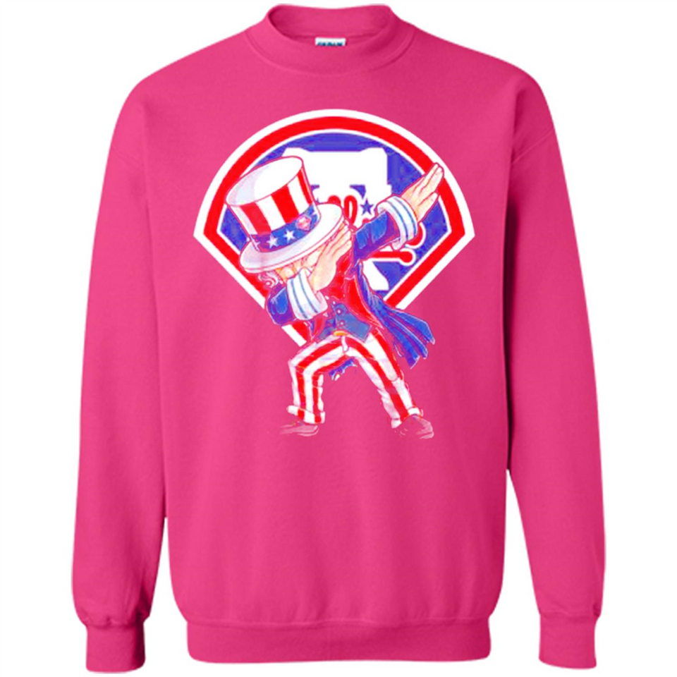 MLB PHILADELPHIA PHILLIES UNCLE SAM DABBING INDEPENDENCE DAY