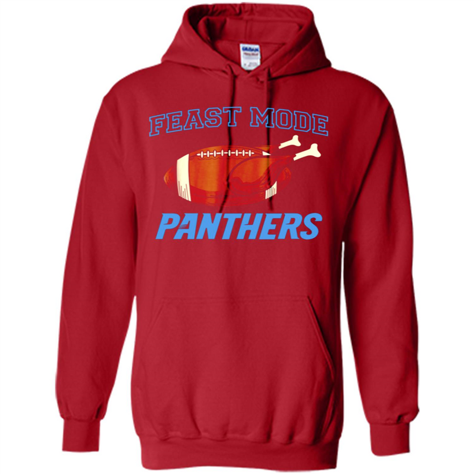Feast Mode Panthers Shirt - Carolina Turkey Thanksgiving