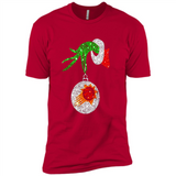 Amazing Phoenix Sun Glitter Grinch Monogram Ornament Christmas Gift - Premium Short Sleeve T-Shirt