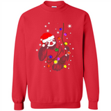 Cute Christmas Choloepus Sloth Santa Led Light Mug - Sweatshirt