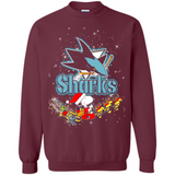 Snoopy Christmas San Jose Sharks - Sweatshirt