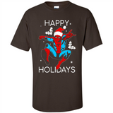 Marvel Spider Man Happy Holidays Santa Christmas Mug PINGPONG - Shirt