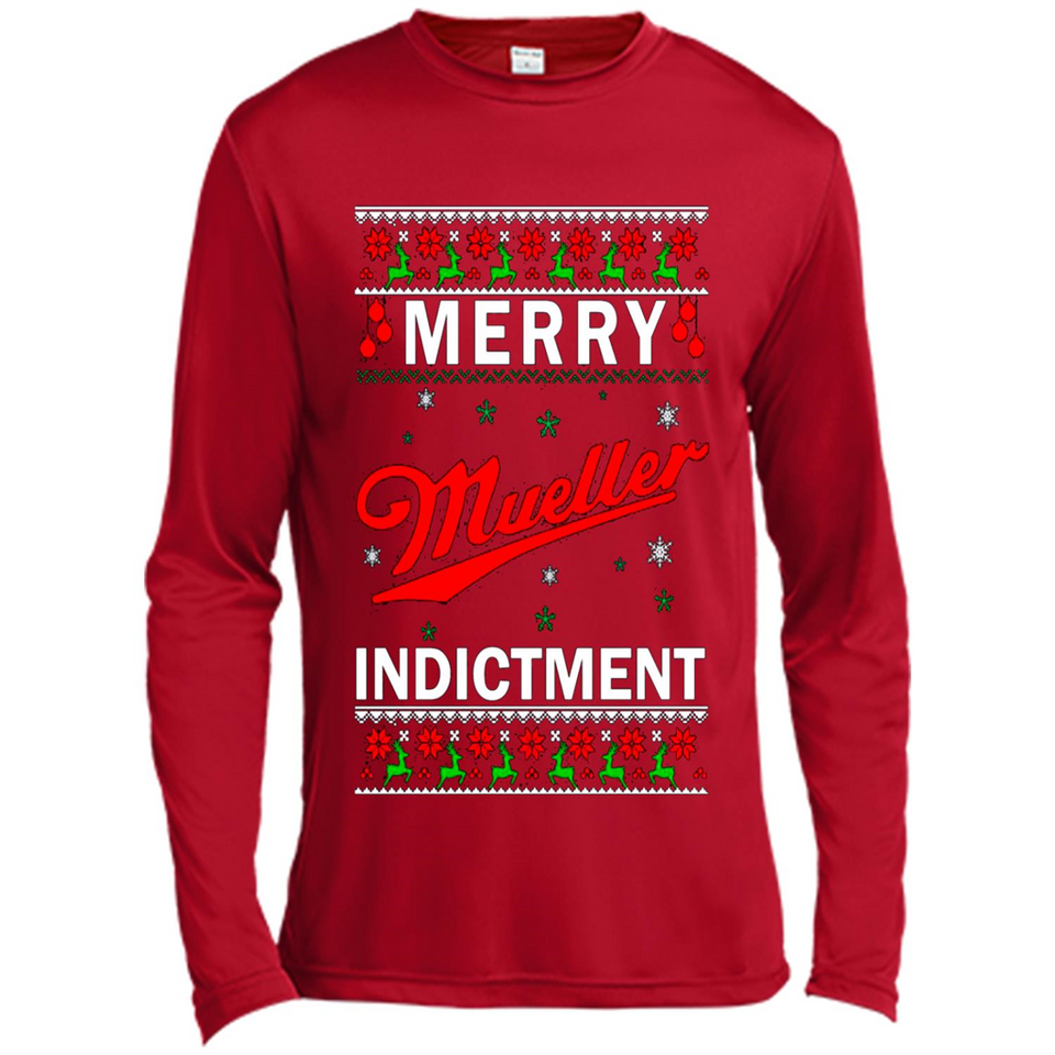 Merry Muller indictment Christmas sweatshirt PINGPONG