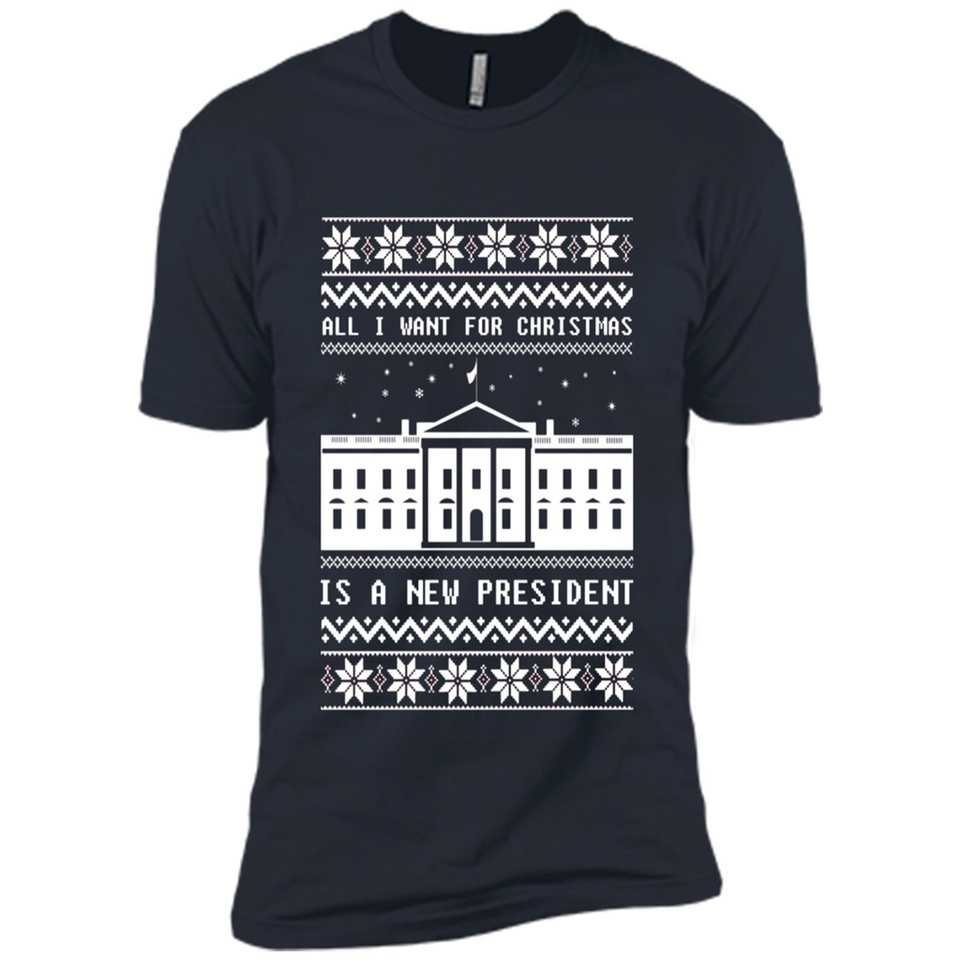 All I want for Christmas is a new president ugly PINGPONG